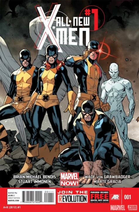 All New X-MEN #1 capa de Stuart Immonen