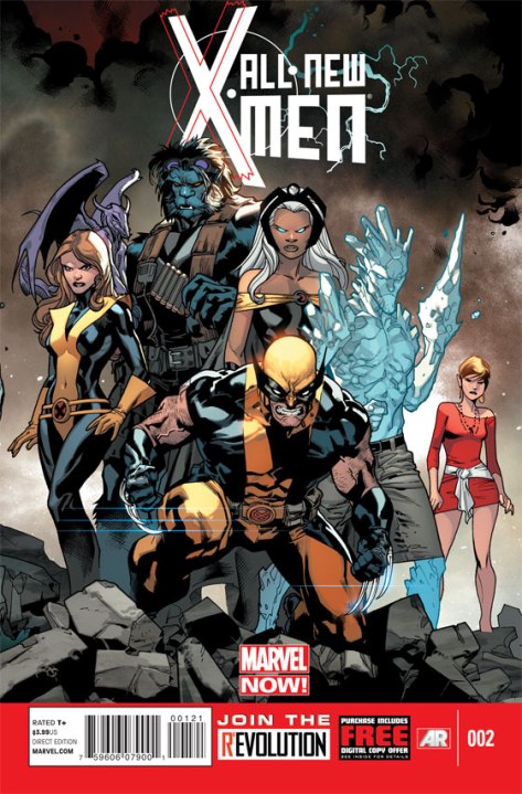 All New X-MEN #2 capa de Stuart Immonen